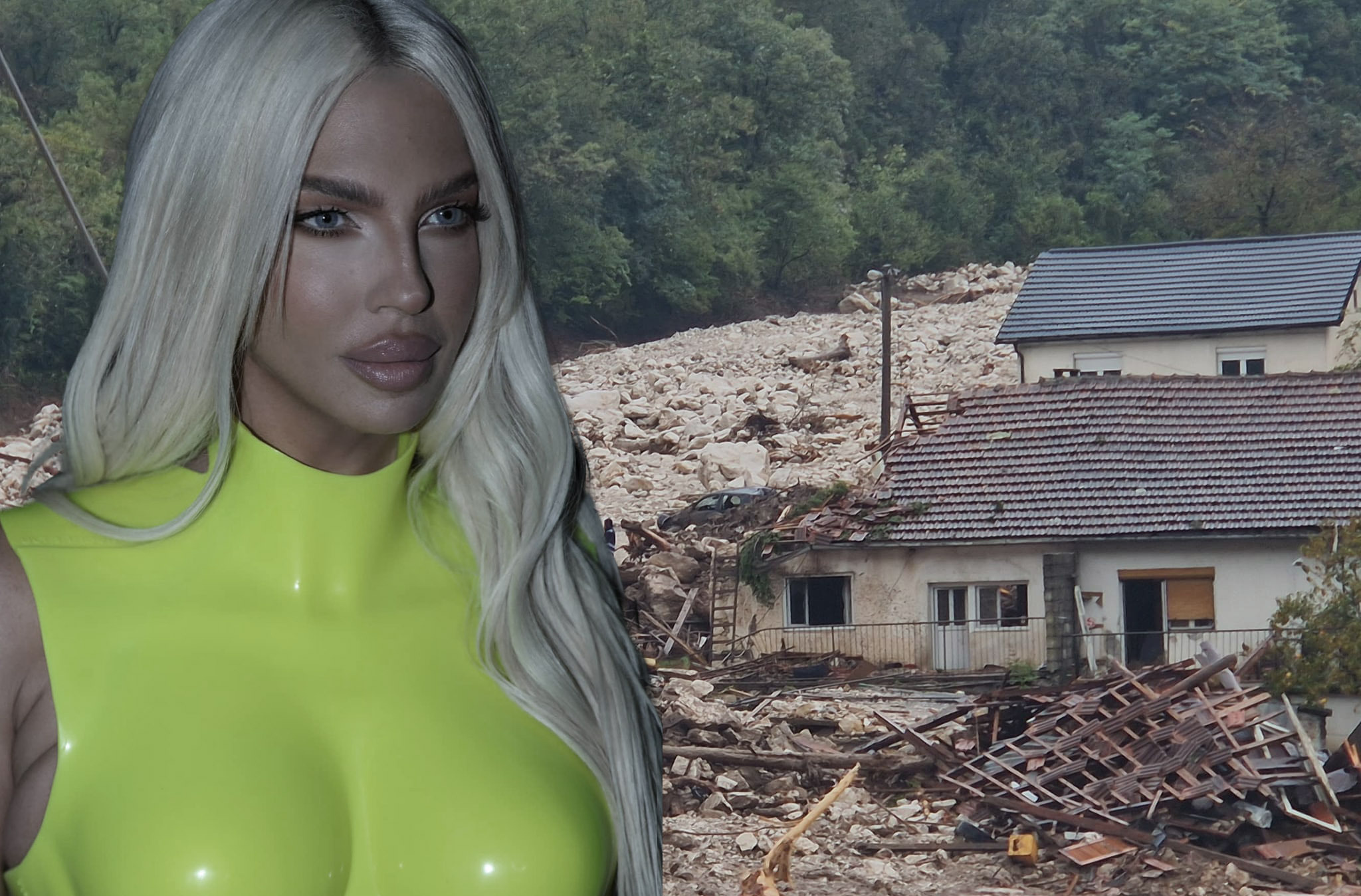 Jelena Karleuša: Duboko saosjećam sa narodom koji je stradao u BiH, donirat ću novac