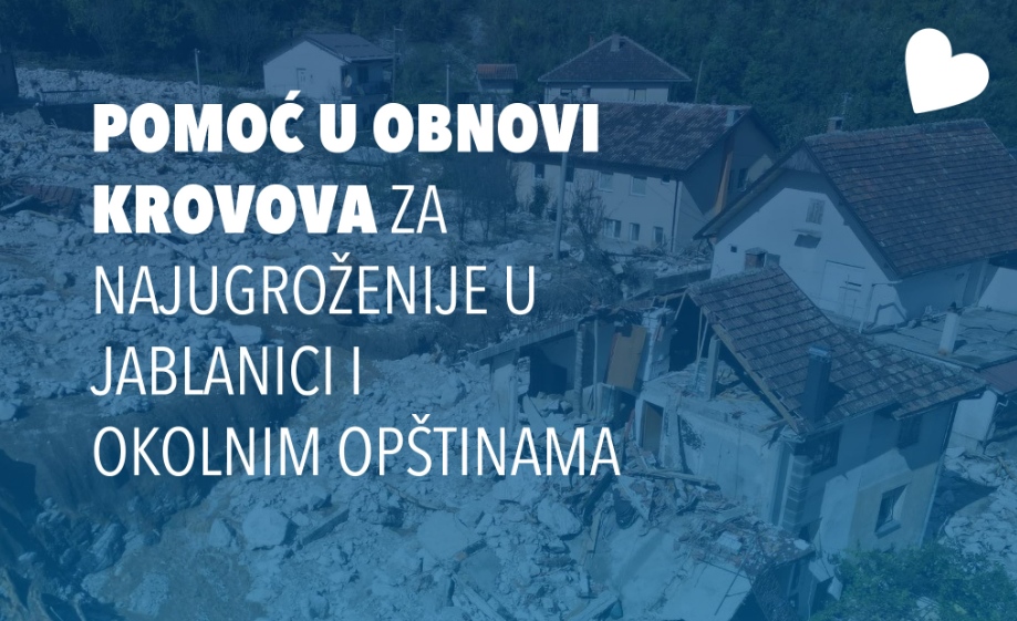 Lović & Co se priključuje donatorima: Pomoć u obnovi krovova za najguroženije