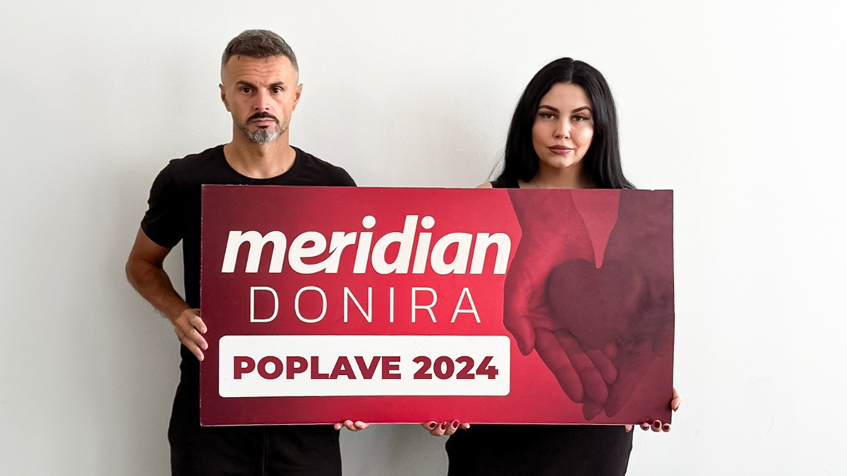 MERIDIAN: Donacija poplavljenim područjima u FBiH